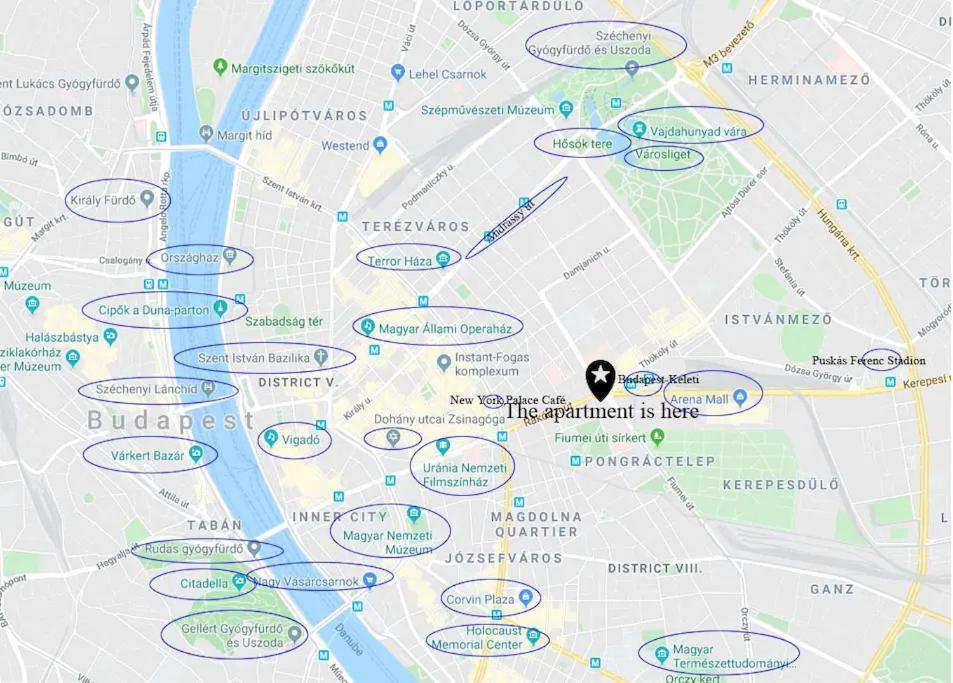 Keleti Apartment City Center Big Flat Bedroom Private Use Budapest Kültér fotó